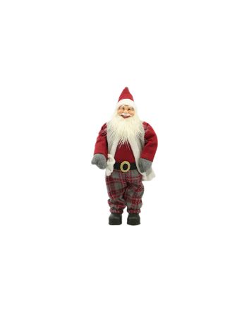BABBO NATALE ROSSO/GRIGIO 100CM M.BL-241225