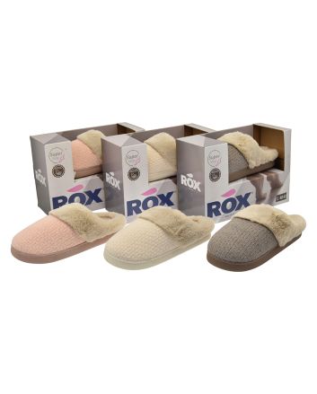 ROX PANTOFOLA DONNA 36-41 C/BOX RSB-23-43 3AS