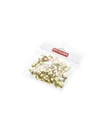 NASTRO CURLY 6MMX80CM ORO METAL