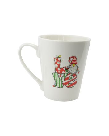 TAZZA BONE CHINA 310ML NAT.11