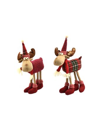 RENNA 12X20X40CM 2ASS SCOZZESE DES.8B