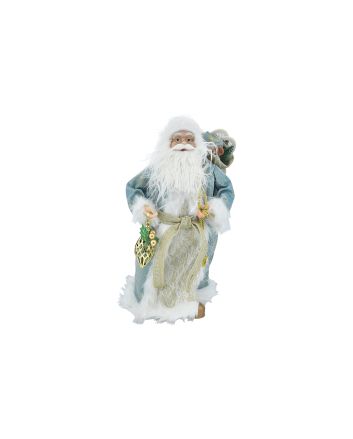BABBO NATALE VERDE M.BL-241295 40CM
