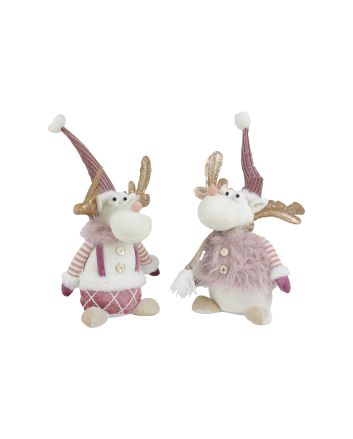 RENNA BOY&GIRL SEDUTA 37CM M.107 PANNA/ROSA