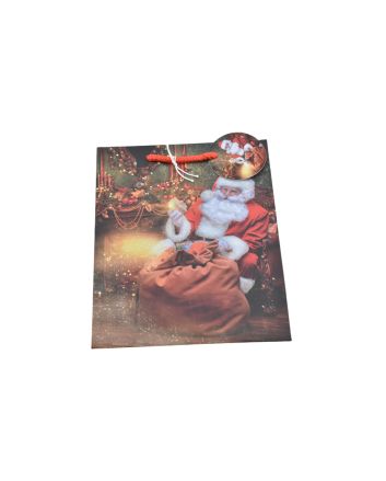 BUSTA NATALE 210GR 18X10X23CM DES.11