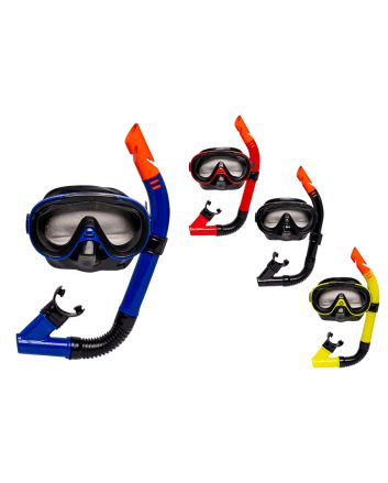 SET MASCHERA+BOCCAGLIO 4 COLORI ASS. M.3