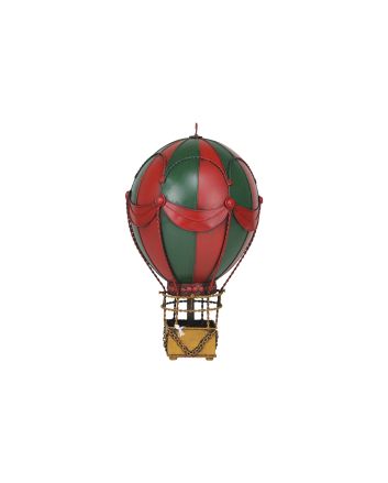 MONGOLFIERA 45,5X26,5X26,5 M.2866A ROSSO/VERD