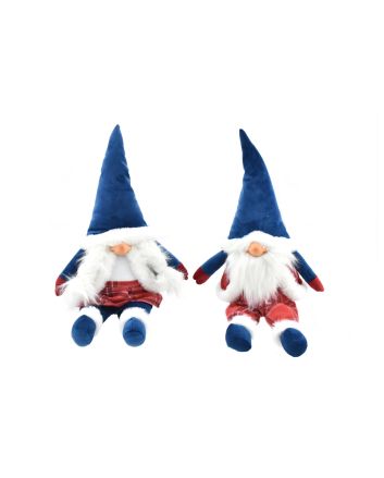 GNOMO SED.2ASS 32X22X86CM SCOZZESE DES.07B