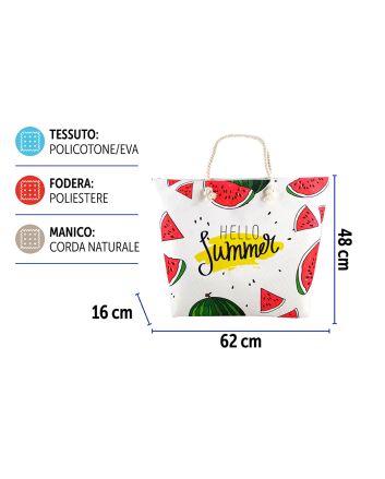 BORSA MARE CORDATA 65X50X17CM DES.1