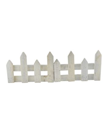 RECINTO DI LEGNO 120X15-20CM M.729-2 BIANCO