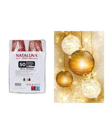 50 BICCHIERI MONUSO IN CARTA 75ML D.498