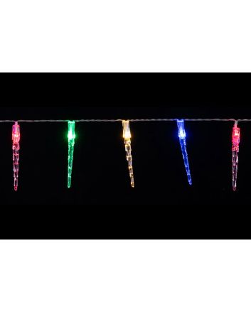 FESTONE 40LED 4MT C/40GHIACC.A BATT.MULTI