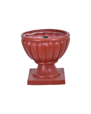 BASE ALB. CALICE 43*43*41.5+5CM ROSSO