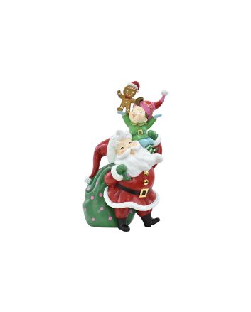 BABBO C/BAMB.+LED 57,5X39,3X95 M.121 ROSSO/VE