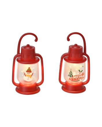 LANTERNA NATAL. C/LUCI A BATT