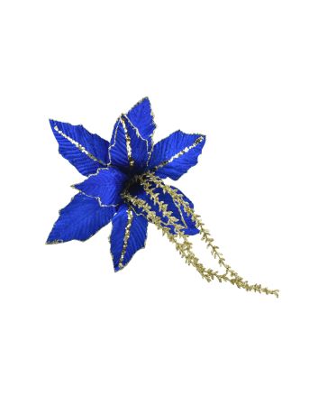 FIORE G.CORTO M.W1-22034 DIA:30CM BLU/ORO