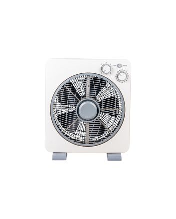 VENTILATORE QUADRATO PP C/TIMER BIANCO