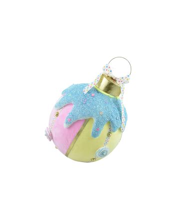 SFERA CANDY 30X30X40CM FUCHSIA/GIALLO/AZZURRO