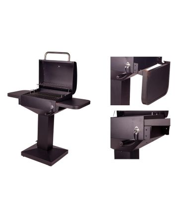 BBQ A CARBONE 117,8X62,7X117,6CM MOD.A02B