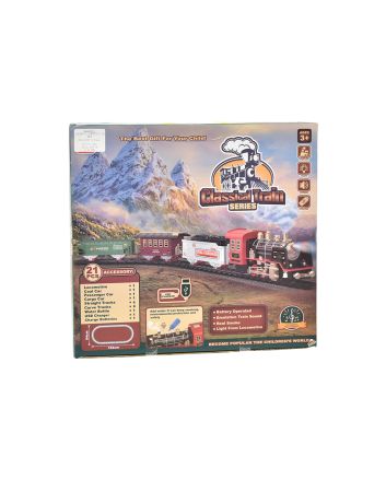 TRENINO A BATT.CON LUCI,SUONI&FUMO M.817 21PZ