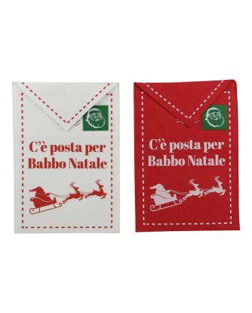 LETTERA BABBO 2ASS 29X42CM 2ASS SLITTA COL