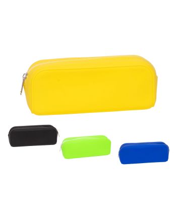 ASTUCCIO SILICONE 17.5X5X7CM 4 COLORI