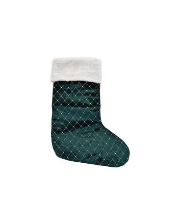 CALZA NATALIZIA 50X28CM M.030 VERDE