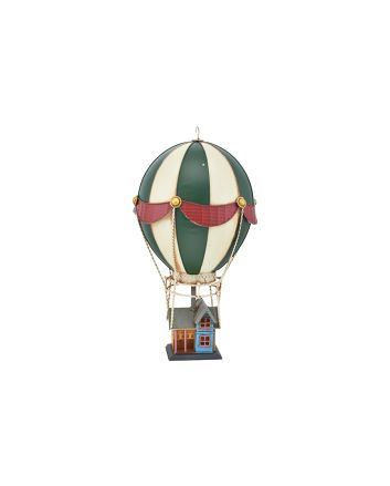 MONGOLFIERA 48X26X26CM M.865B ROSSO/BIA/VERDE