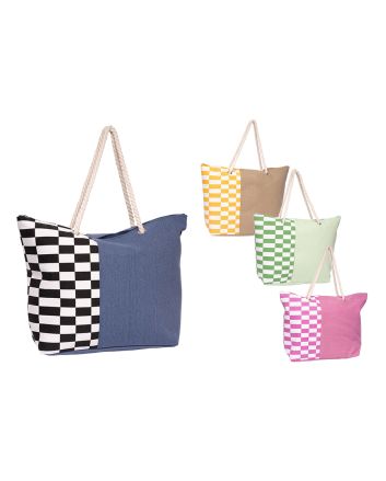 BORSA MARE BICOLOR 38X14X38CM 4ASS