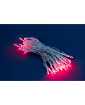 80LED ROSSO 8MT BATT.USO EST.8F.+TIMER