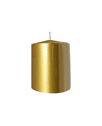 CANDELA PILLAR DIA.10XH.20CM ORO