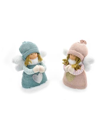 ANGELO 20X14X25CM 2ASS TIFFANY/ROSA