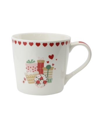 TAZZA BONE CHINA 400ML NAT.23