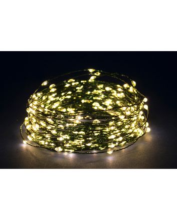 100MICRLED CALDO 10MT BAT.U.EST.8F+TIMER C/V