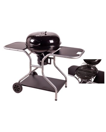 BARBECUE CARBONE DIA. 57CM C/RIPIANI ACCIAIO