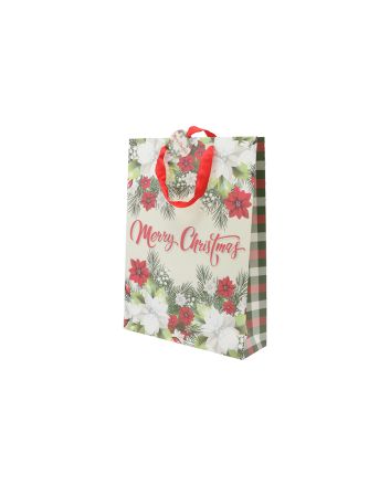 BUSTA NATALE 210GR 26.7X13.7X33 CM DES.12