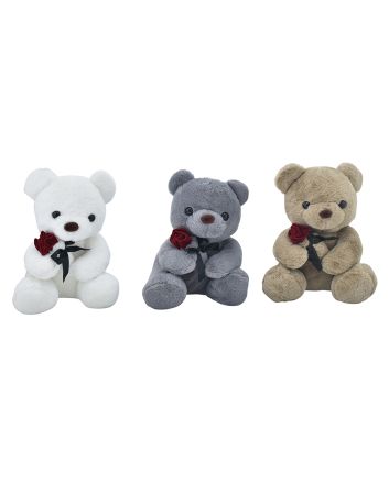 PELUCHE C/ROSE 35CM M.VL-01 3ASS