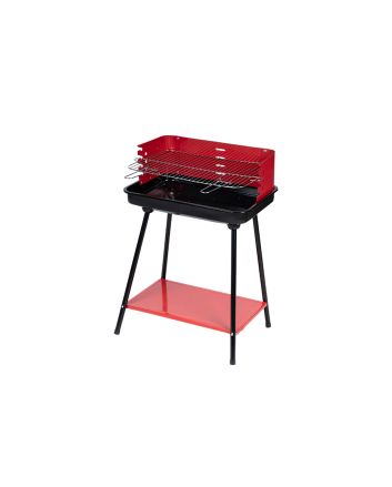BBQ CARBONE GRIGLIA ACCIAIO 58X38X82CM