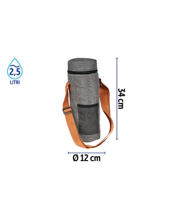 P/BOTT FRIG 6MM 12X34CM MOD.514-1 GRIGIO 2.5L