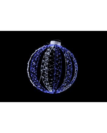 SFERA FOLDING 50CM 240LED U/EST.FREDDO/BLU