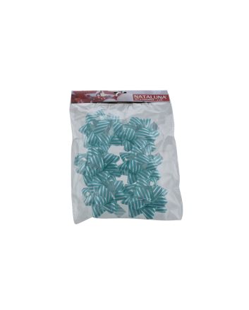 SET 6 COCCARDE D.9CM CELESTE P09-04