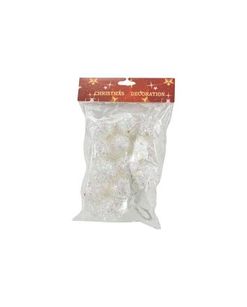 SET 12PZ SFERE DECORATIVE 3CM M.427W BIANCO