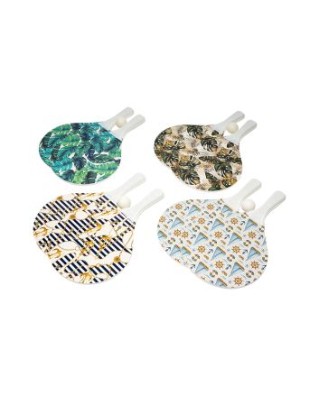 RACCHETTE SPIAG.SET 2 RACCH+PALL.4ASS DECOR.