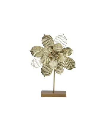 FIORE METALLO 38.1X52.1X8.9CM ORO