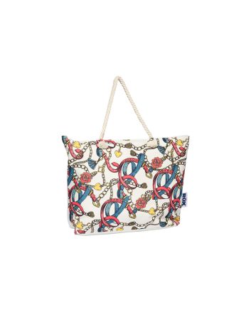 BORSA MARE CORDATA 55X40X13CM DEC.4