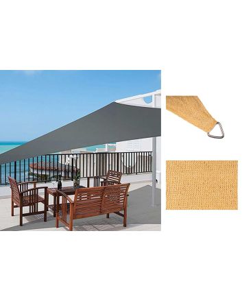 VELA PARASOLE 5X5X5M 180G BEIGE