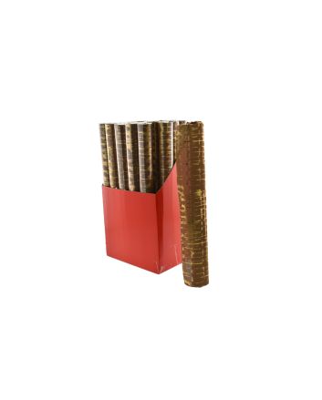 NASTRO NATALIZIO 48CMX2,7M ORO MOD.11G