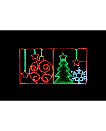 DECOR.PIEGH.1.5X0.8 504LED+70 U.EST.VER/ROSS