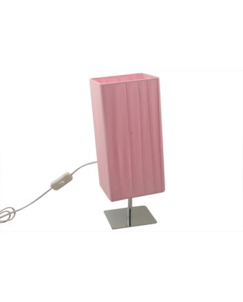 LAMPADA 14X12X37CM ROSA