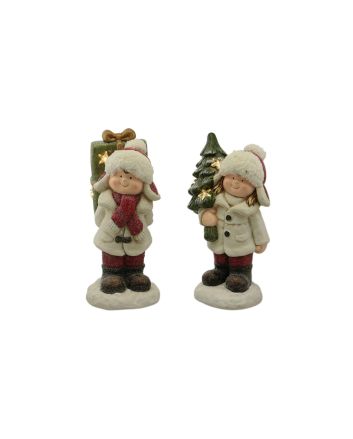 BOY/GIRL C/LED 2ASS 20,5X19X43,5 M.212369