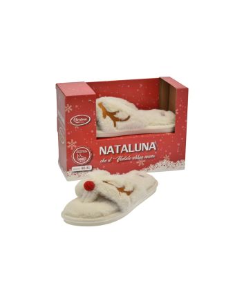 NATALUNA PANT.DONNA 36-41 C/BOX RM-143 BIANCO